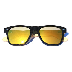 DriftShop Vintage Sunglasses - Yellow